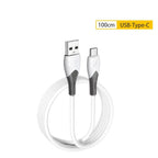 1M USB-A & USB-C to Type-C Dual Interface Fast Charging Cable USB Charging Cable Richie's USB-A to Type-C 1m