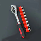 1/4" Drive Ratchet Wrench Socket Set 8pcs 5–12mm Quick Release Ratchet Socket Set Richie's Wrench set