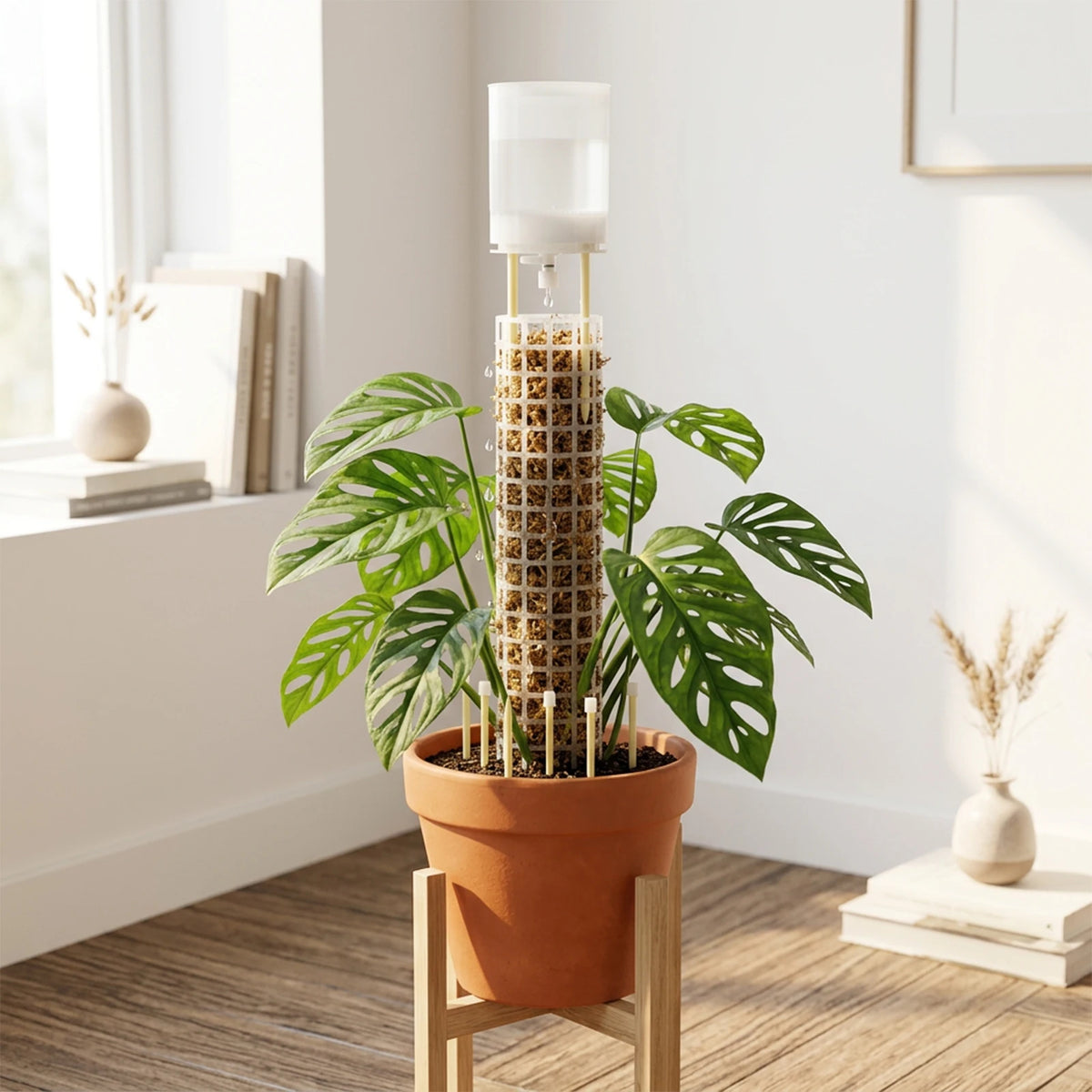 Moss Pole Watering Dripper – Auto Drip Kit for Monstera Plant Watering Dripper Richie's