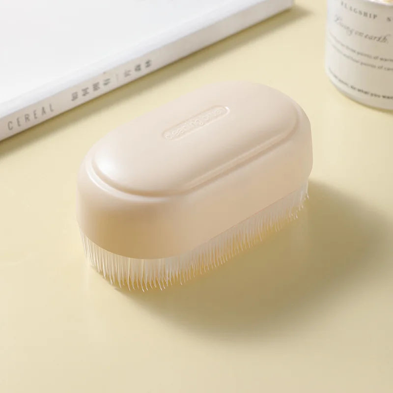 Super Soft Laundry Brush – Versatile Plastic Cleaning Scrub Cleaning Scrub Brush Richie's Beige 1pc