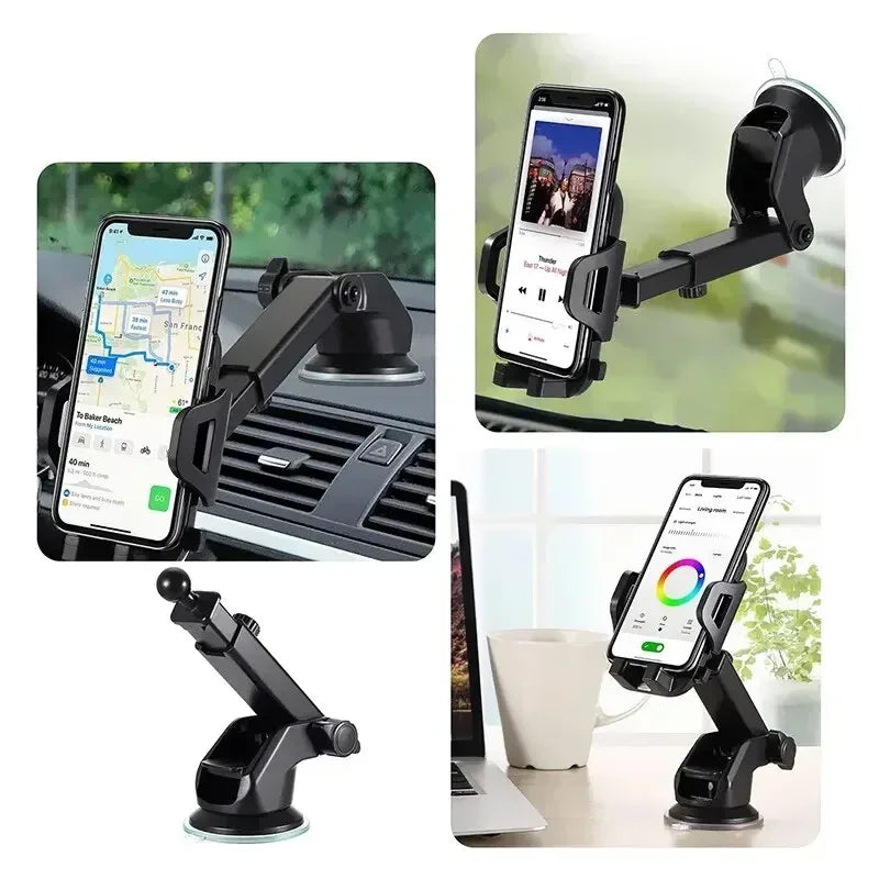 Universal 360° Car Phone Holder – Windshield & Vent Mount Car Phone Mount Richie's