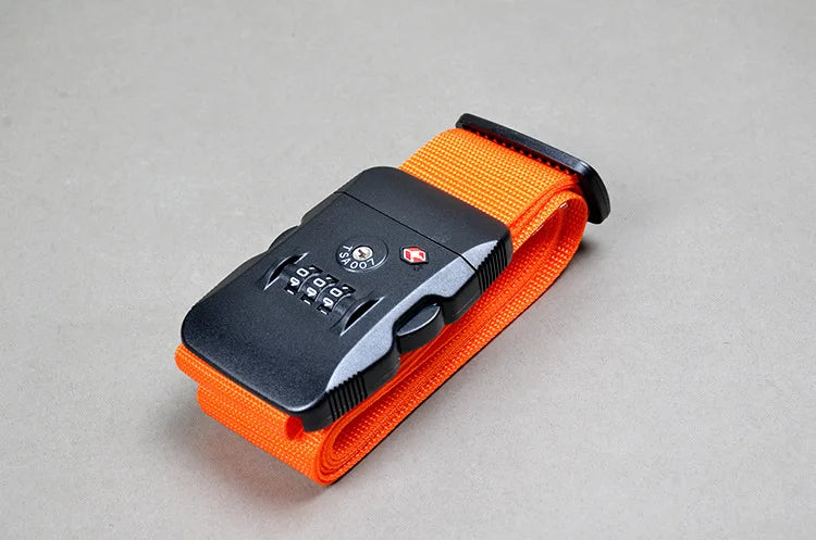TSA Lock Luggage Strap – Adjustable Password Suitcase Belt Luggage Security Strap Richie's