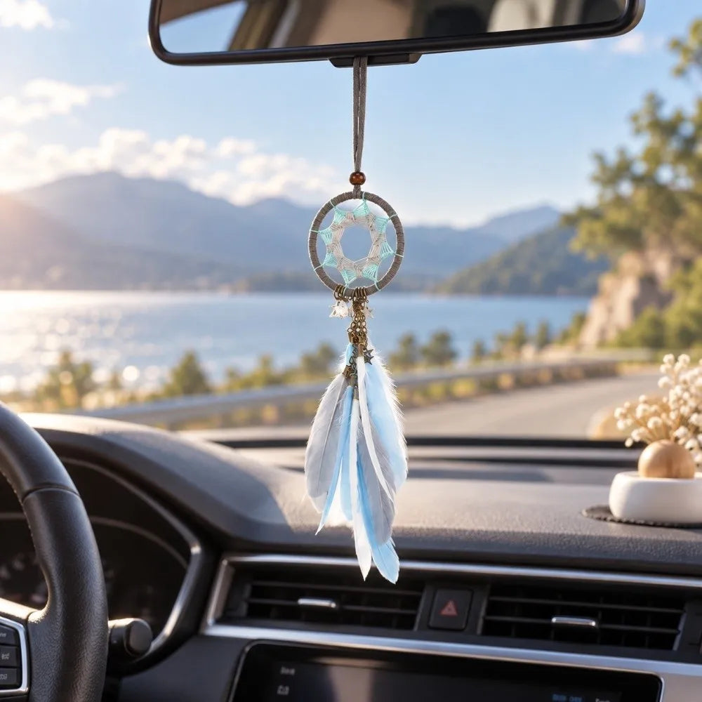 Handmade Vintage Dream Catcher Pendant – Car & Home Decor Dream Catcher Pendant Richie's