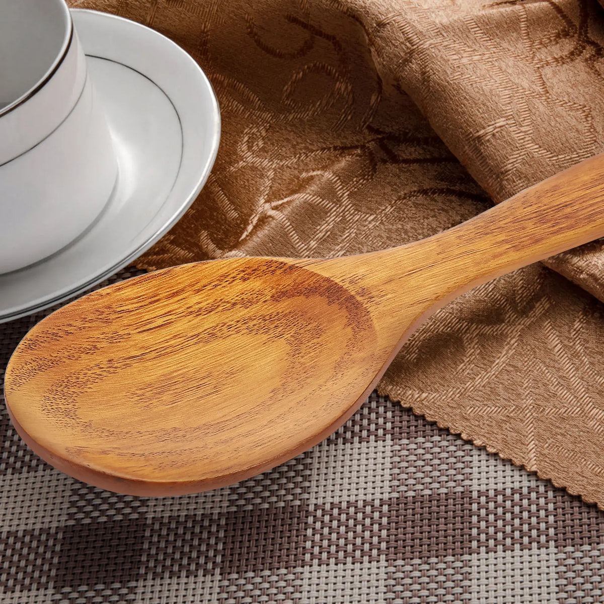 Wooden Rice Cooker Spoon – Elegant Wood Kitchen Utensil Wood Kitchen Spoon Richie's