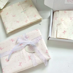 10PCS Bowknot Tissue Wrapping Paper Sheets – Floral Gift Wrap Gift Wrapping Paper Richie's 1 5x5x5cm