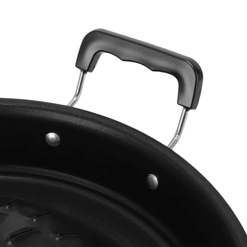 Cast Iron Thai BBQ Grill Pan – Dual Hot Pot & Grill Cast Iron Grill Pan Richie's