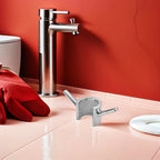 No-Drill ABS Shower Rod Towel Hook – Rustproof Electroplated Shower Rod Hook Richie's
