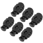 50Pcs Spring Cord Locks Plastic Drawstring Stoppers Toggles Cord Lock Toggles Richie's