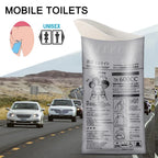 Portable Emergency Urine Bags 600ml Travel Urinal Bags 4–20 Pack Emergency Urinal Bag Richie's