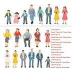 Scale Model People Figures 1:25–1:300 Mixed Poses 10/50pcs Model Miniature Figures Richie's