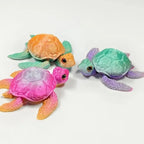 3D Printed Turtle Ornament – Colorful PLA Desktop Statue 8.5cm Desktop Figurine Richie's
