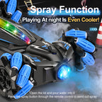 2.4G 4WD Spray Stunt RC Car – LED Lights & Gesture Sensor RC Stunt Car Richie's