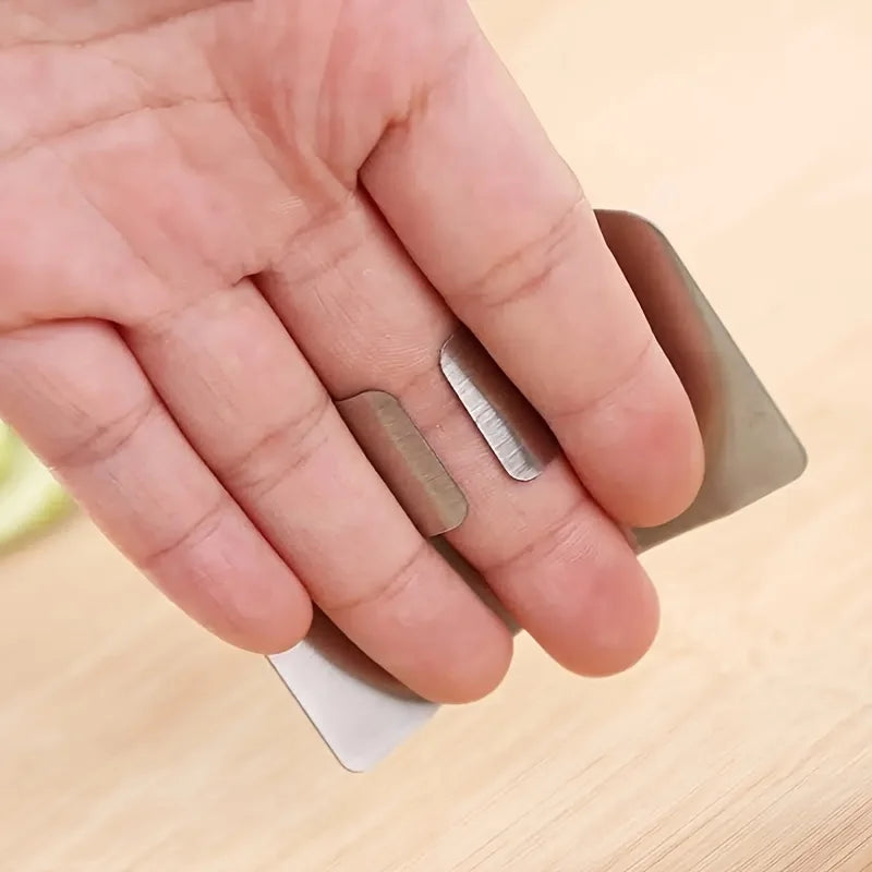 Stainless Steel Finger Guard – Kitchen Hand Protector Kitchen Finger Guard Richie's