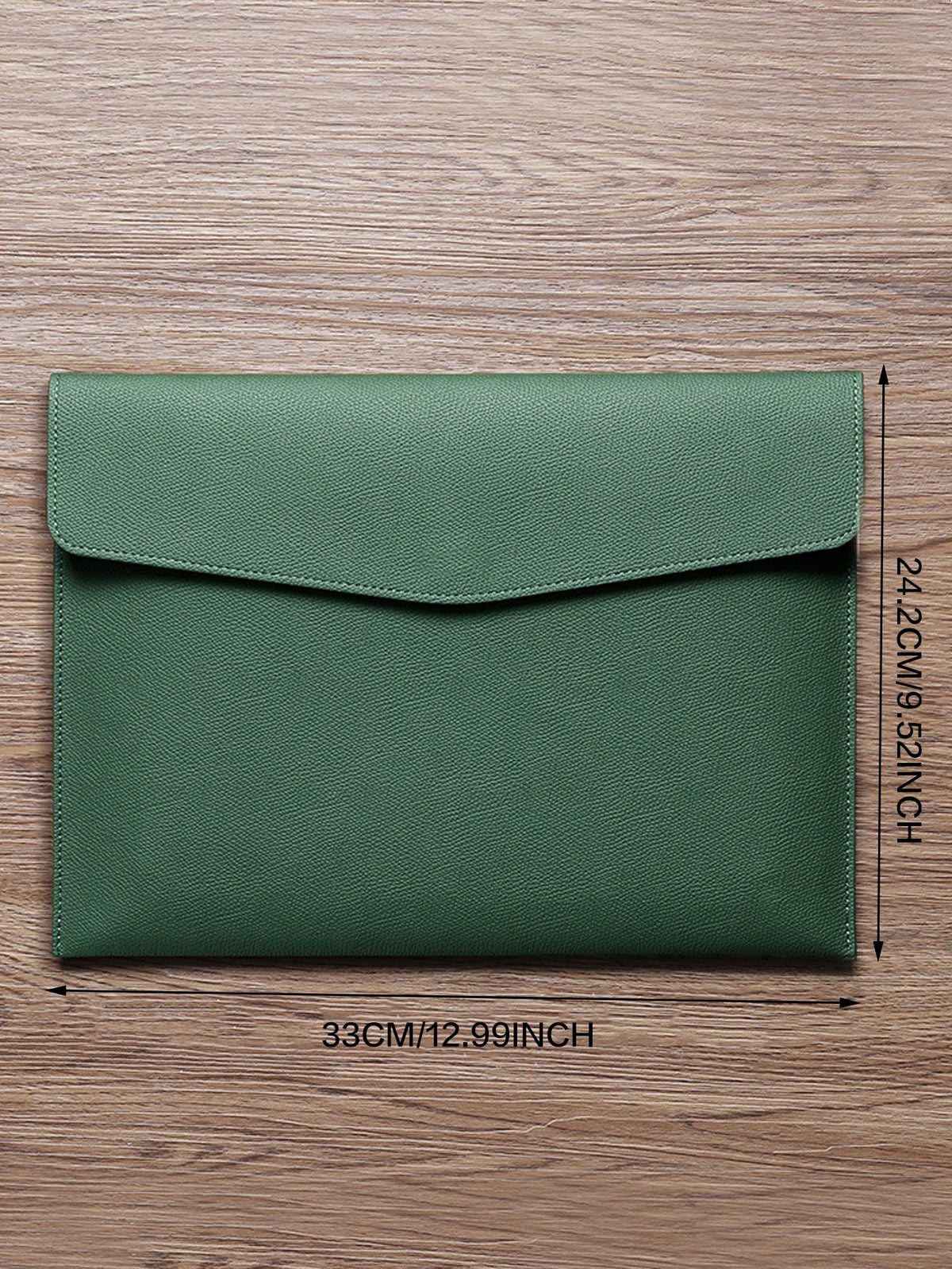 PU Leather A4 Document Folder Snap Closure | Water-Resistant Document Folder Richie's