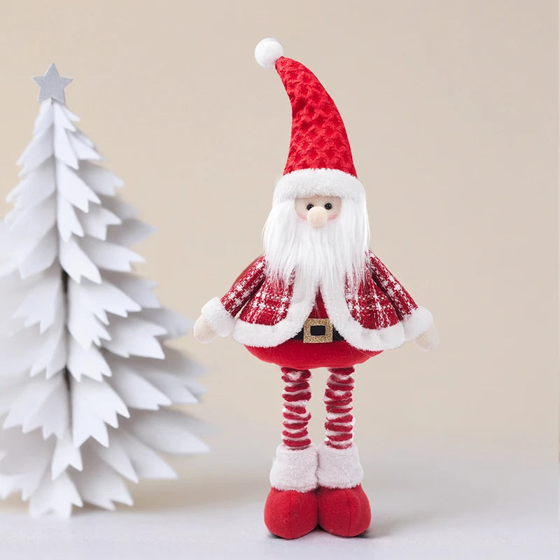 Retractable Christmas Figurines – Santa, Snowman & Reindeer Christmas Figurine Ornament Richie's A1 1