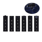 5-Pack Jeans Waist Extender Buckles – Adjustable Elastic Waist Extender Buckles Richie's