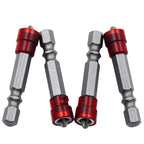 Magnetic PH2 Screwdriver Bits 1/4" Hex Shank with Depth Stop Ring Screwdriver Bit Set Richie's 4PCS
