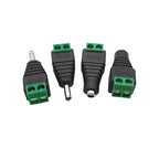 DC 3.5x1.35mm Power Connectors Male Female Screw Terminal Adapter 10pc DC Power Connector Richie's
