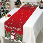 Christmas Table Runner Santa Snowman Elk Holiday Décor 120x33cm Christmas Table Runner Richie's 5