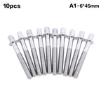 80mm Drum Tension Rods – 10-Piece Stainless Steel Kit Drum Replacement Parts Richie's A2
