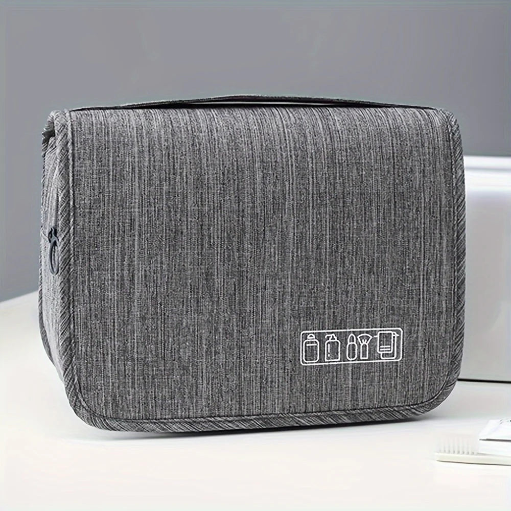 Waterproof Toiletry Bag with Hook – Travel Cosmetic Organizer Hanging Toiletry Bag Richie's