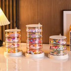 Multi-Layer Rotating Jewelry Box Organizer – Transparent Jewelry Box Organizer Richie's