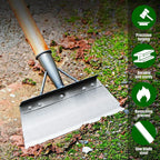 Heavy Duty Garden Shovel & Spade 25/27/30cm with Gloves Garden Shovel Spade Richie's