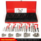 88/131 Pcs Thread Repair Kit M5–M12 Wire Insert Set Thread Repair Kit Richie's