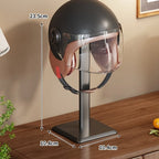 Multifunctional Helmet & Hat Display Stand | Desktop Rack Helmet Hat Stand Richie's Black aluminum rod