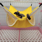 Double-Layer Plush Hammock Nest for Hamsters & Small Pets Small Pet Hammock Richie's