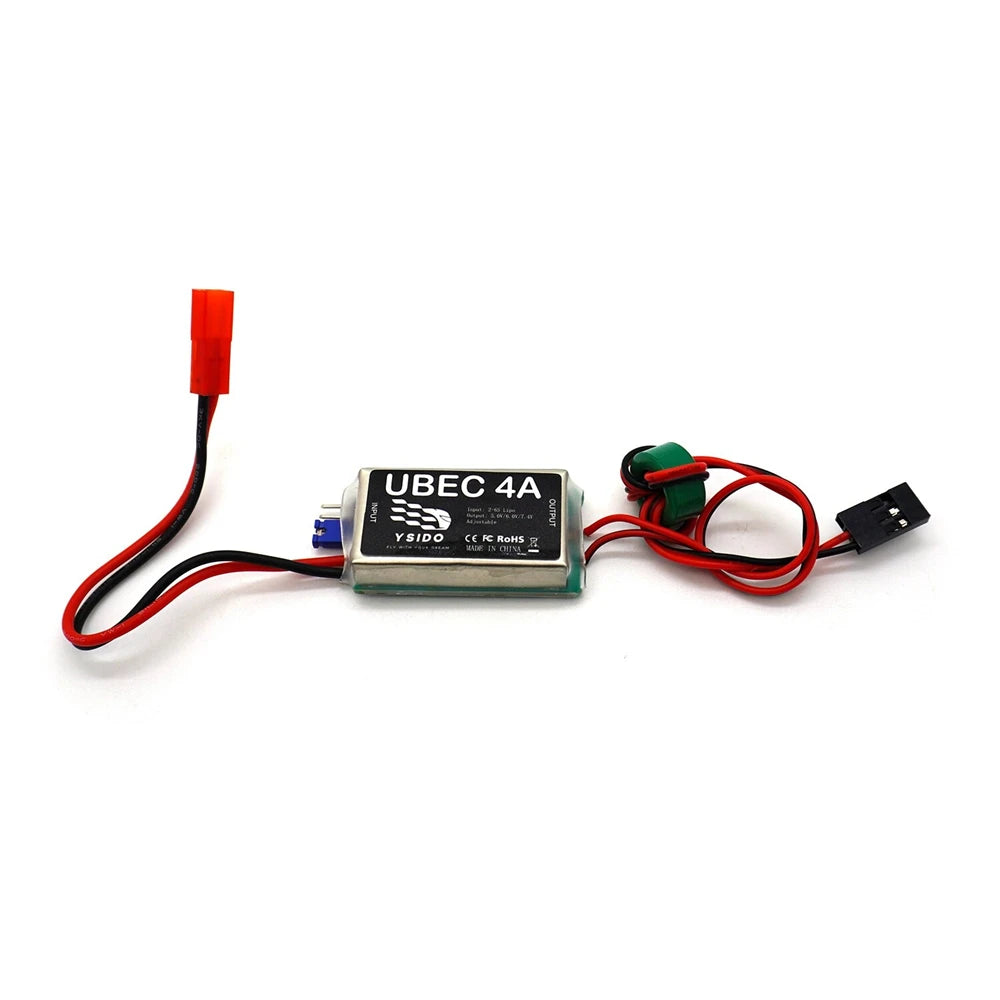 YSido UBEC Brushless BEC 4A/6A/8A Voltage Stabilizer for FPV Drones RC BEC Voltage Stabilizer Richie's 4A UBEC No plug