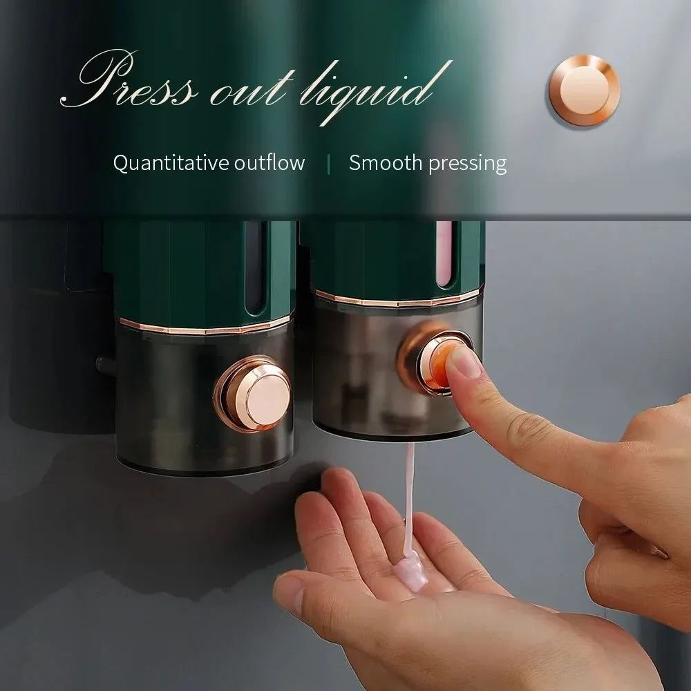 No-Drill Wall Mount Soap Dispenser 450ml – Press Button Soap Dispenser Richie's