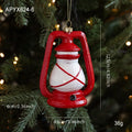 Red & White Plastic Christmas Tree Hanging Ornaments – DIY Christmas Ornaments Richie's 6