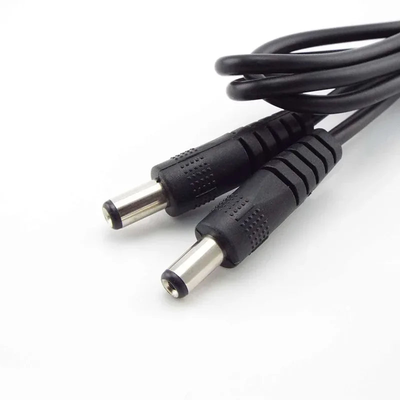 DC 5.5x2.1mm Male to Male Power Extension Cable 12V 3A CCTV DC Power Cable Richie's