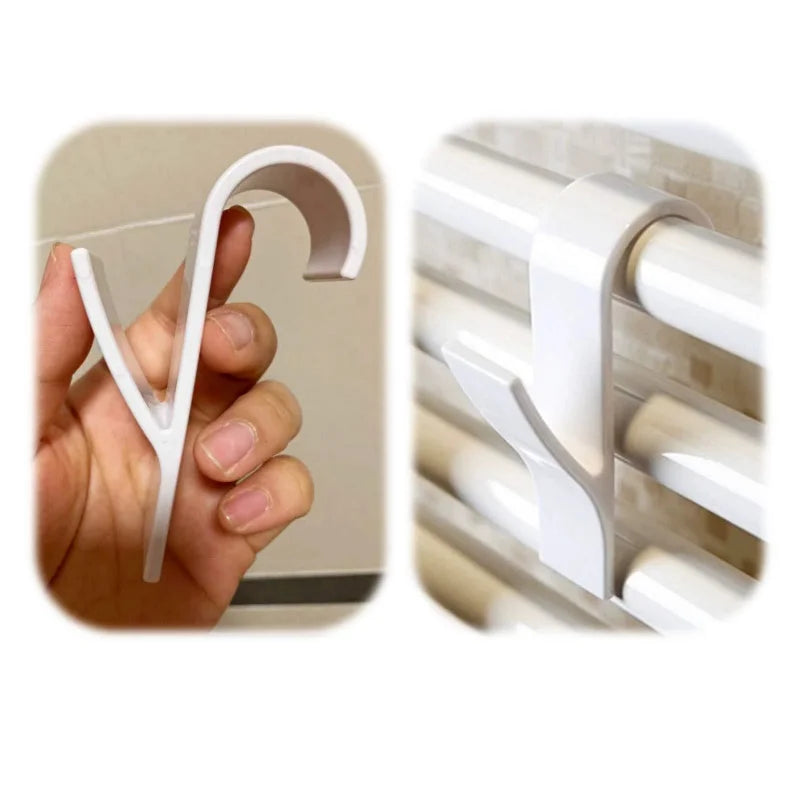 Heated Towel Radiator Hooks Multi-Purpose Hanger Set 2–6 Pcs Radiator Towel Hooks Richie's