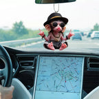 2D Acrylic Monkey Pendant – Car, Bag & Christmas Ornament Acrylic Ornament Pendant Richie's Default Title