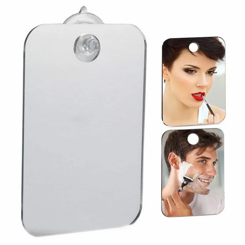Acrylic Fogless Shower Mirror – Anti-Fog Shaving & Makeup Fogless Shower Mirror Richie's
