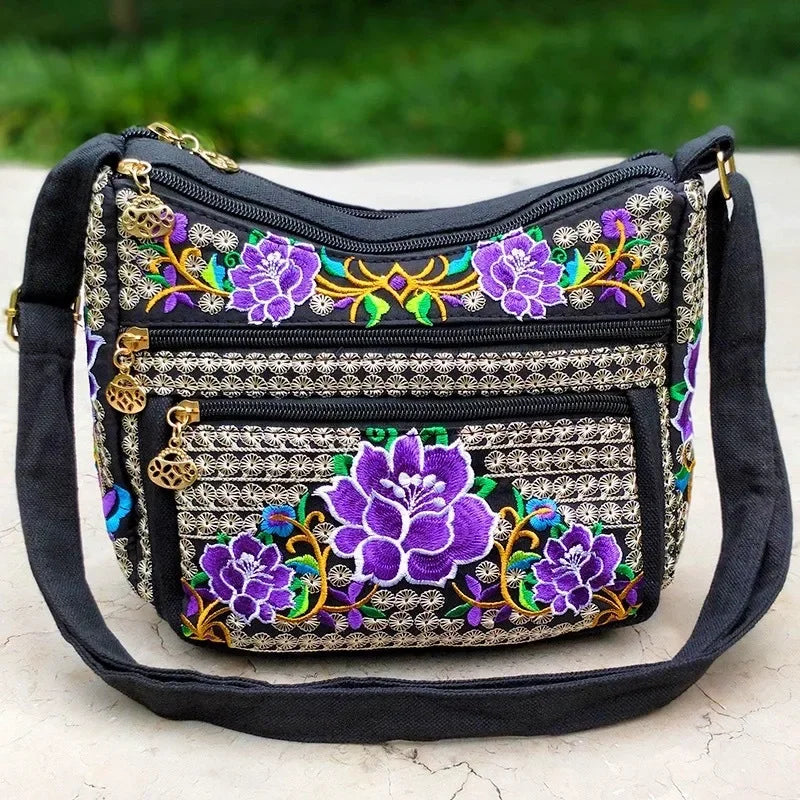 Yunnan Ethnic Embroidered Crossbody Shoulder Bag for Women Embroidered Crossbody Bag Richie's style8