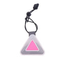PVC Triangle Reflective Bike Safety Sticker – Night Visibility Bike Reflective Sticker Richie's White
