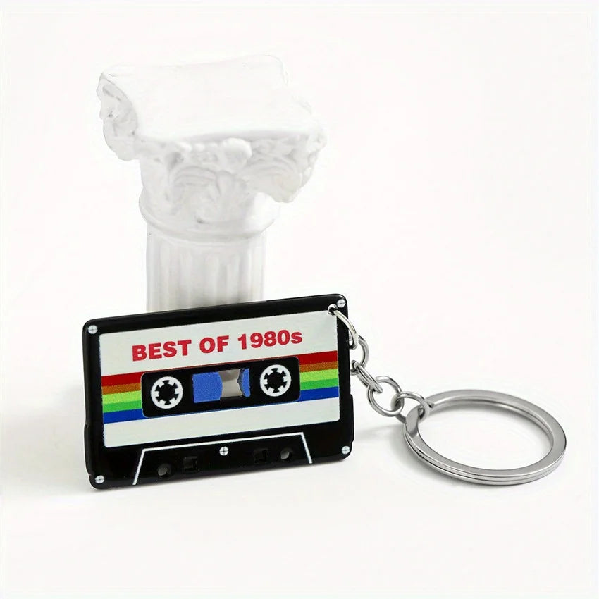 Retro Nostalgic Acrylic Keychain – Fun Gift & Bag Charm Novelty Keychain Richie's