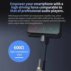 KZ AM01 Portable DAC Amplifier USB-C to 3.5mm Headphone Adapter DAC Headphone Amplifier Richie's