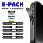 5-Pack Metal Anti-Dust Mesh Stickers for iPhone 17 Series Phone Dust Protector Richie's
