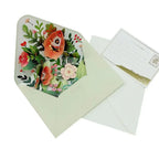 3D Pop-Up Flower Greeting Card with Envelope | Birthday & Holiday Pop-Up Greeting Card Richie's B