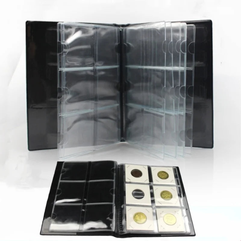 60-Slot Coin Collection Album for Cardboard Coin Holders Coin Collection Album Richie's