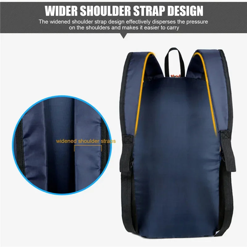Ultralight Folding Daypack – Unisex Hiking & Travel Backpack Folding Hiking Backpack Richie's