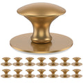 15-Pack Self-Adhesive Stainless Steel Cabinet Drawer Knobs 37mm Cabinet Drawer Knobs Richie's No-drilling handle gold 15PCS