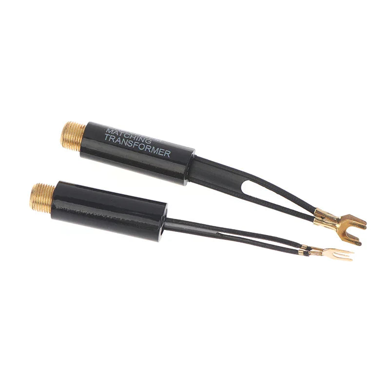 75 to 300 Ohm UHF VHF FM Antenna Transformer Adapter F Female Antenna Adapter Richie's