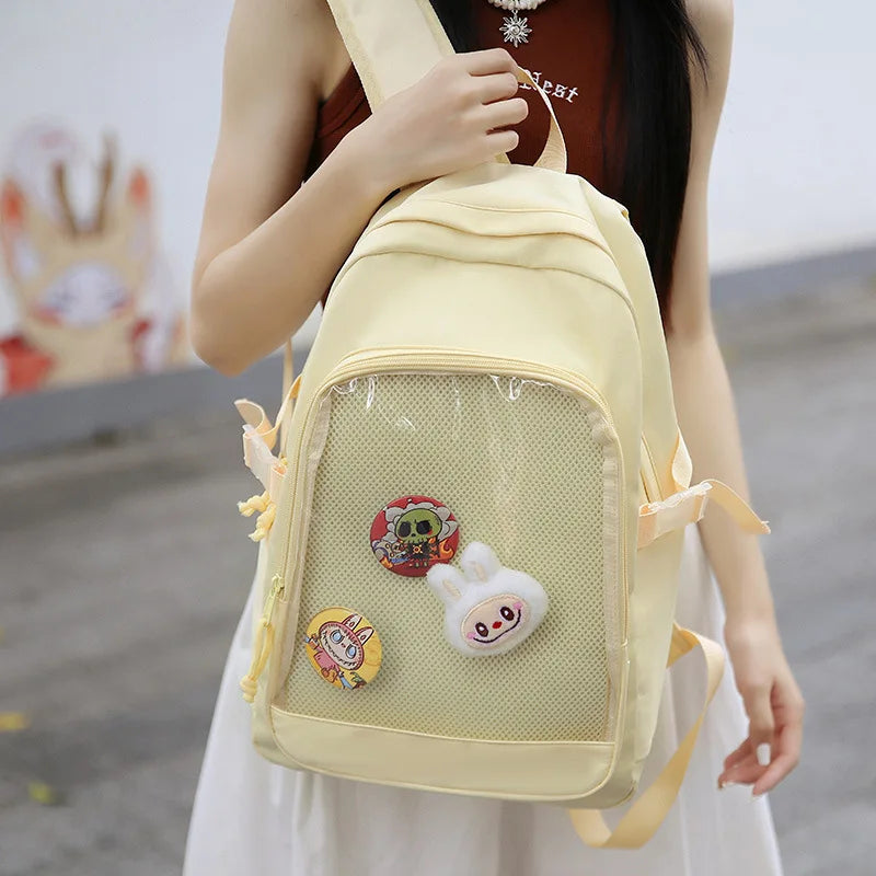 Japanese Y2K Ita Backpack – Cute Harajuku Preppy Schoolbag Ita Backpack Richie's