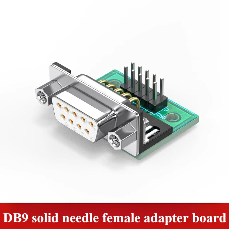 DB9 DB15 DB25 DB37 RS232 to DuPont 2.54mm Terminal Adapter Board Circuit Board Adapter Richie's DB9 female
