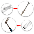 Universal Torque Wrench Extension Rod Tool – Silver Wrench Extension Tool Richie's